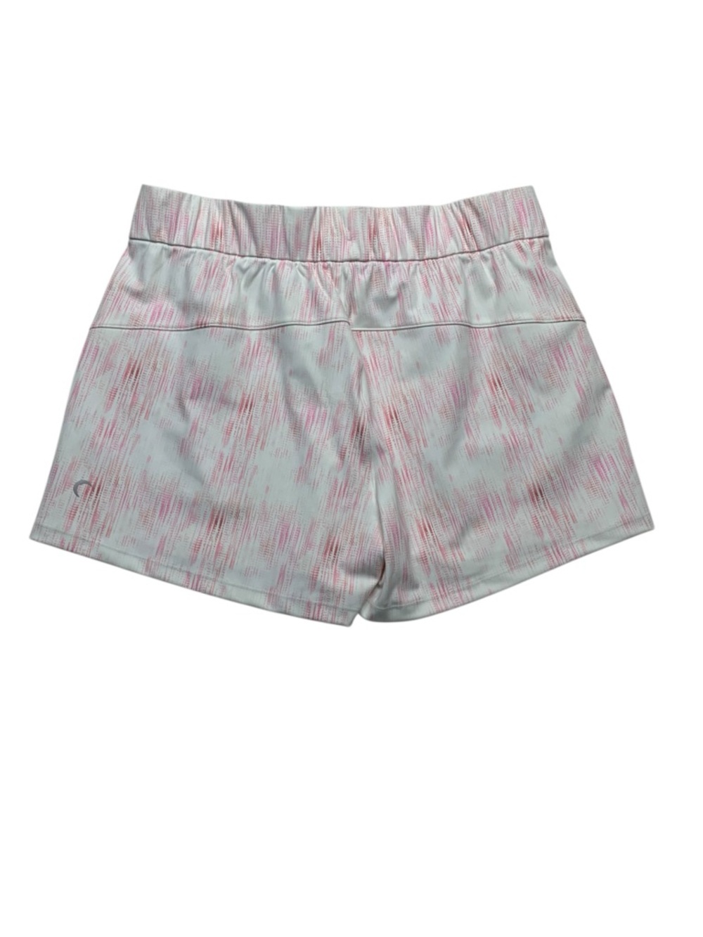 Zyia size large White Pink Active Drawstring Shorts running athletic casual - Picture 8 of 8